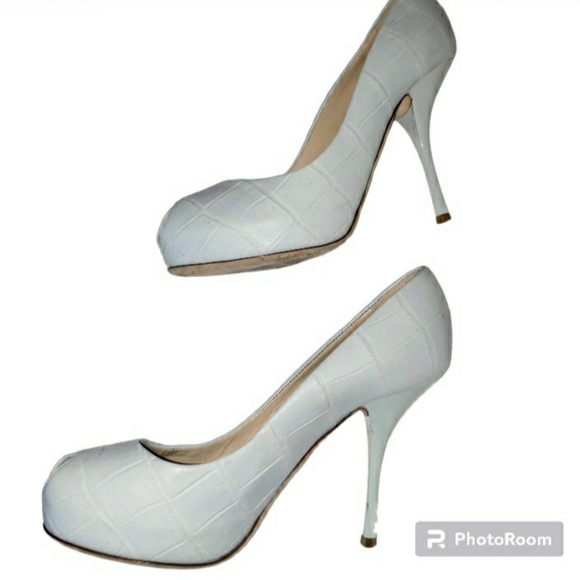 Guiseppe Zanotti Crocodile Platforms RETAIL $975- - Picture 3 of 8